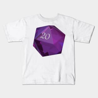 Shiny d20 Kids T-Shirt